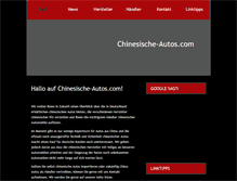 Tablet Screenshot of chinesische-autos.com